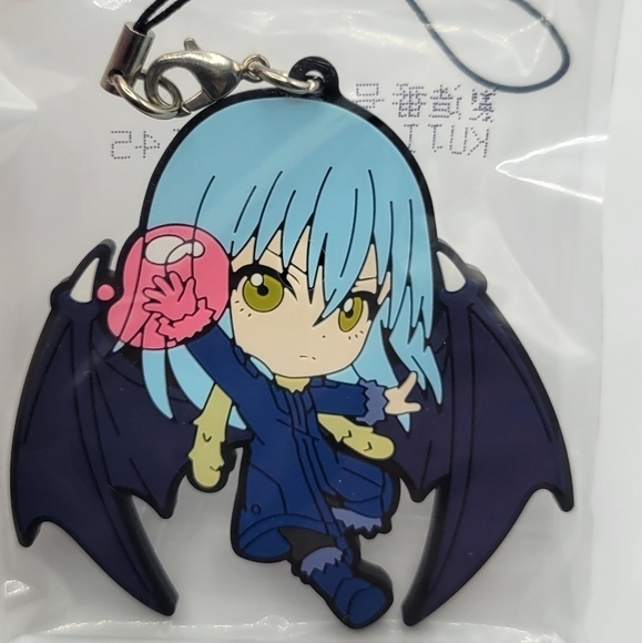 That Time I Got Reincarnated As A Slime Rimuru Rubber Keychain Bag Charm - Picture 1 of 7